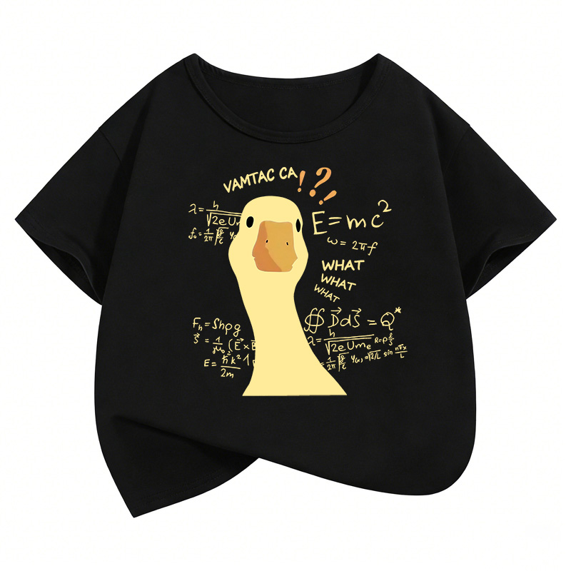 Summer Duck Clothing - Grappige Eend VAMTAC CA Wiskundeformules T-Shirt