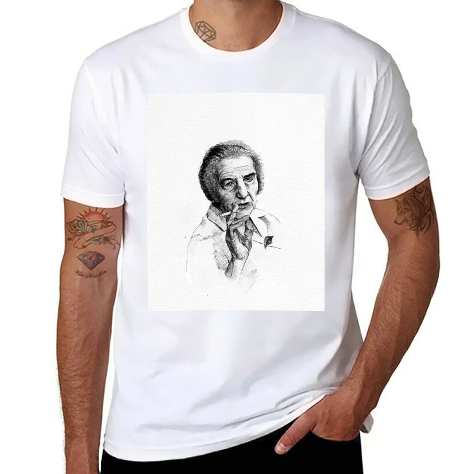 Summer Clothing Aesthetic - Nieuwe Golda Meir T-Shirt Esthetische Kleding