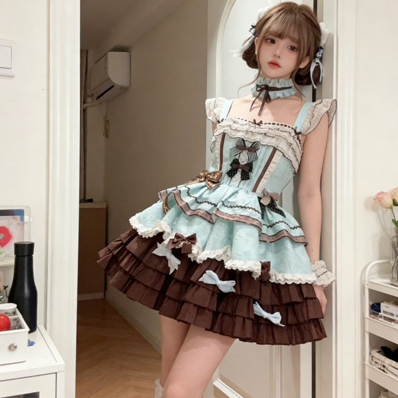 Summer Japanese Clothing - Zoete Japanse Mooie JK Jurk Set