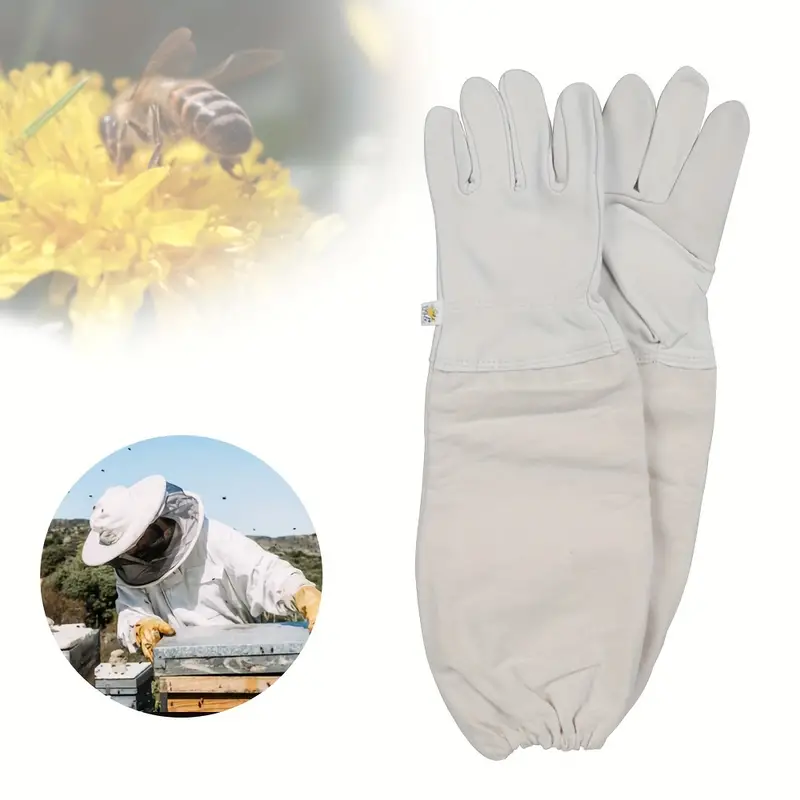 Rash Guard Long Sleeve - Bijenteelt Handschoenen Anti-Bee Anti-Angel Ademende Beschermende