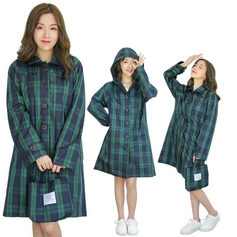 Summer Rain Clothing - Vrouwen Ademende Regenjas Lichtgewicht Regenjas Poncho