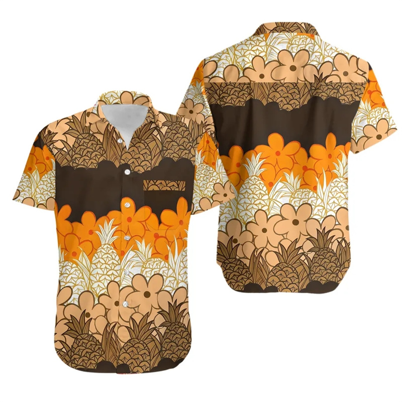 Summer Duck Clothing - Hawaiiaans Casual Mode Shirt Herenkleding 3D