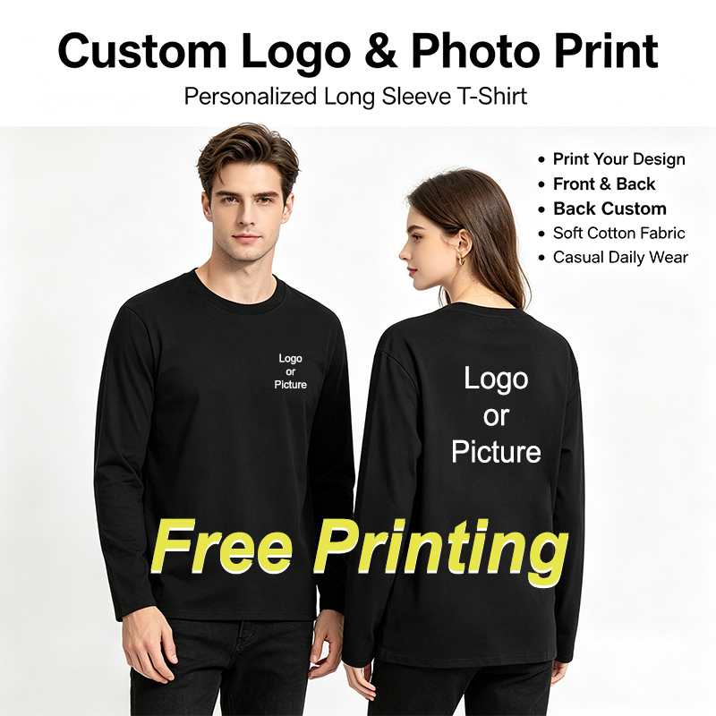 Summer Clothing Men Fashion - Op maat gemaakte katoenen T-shirts met