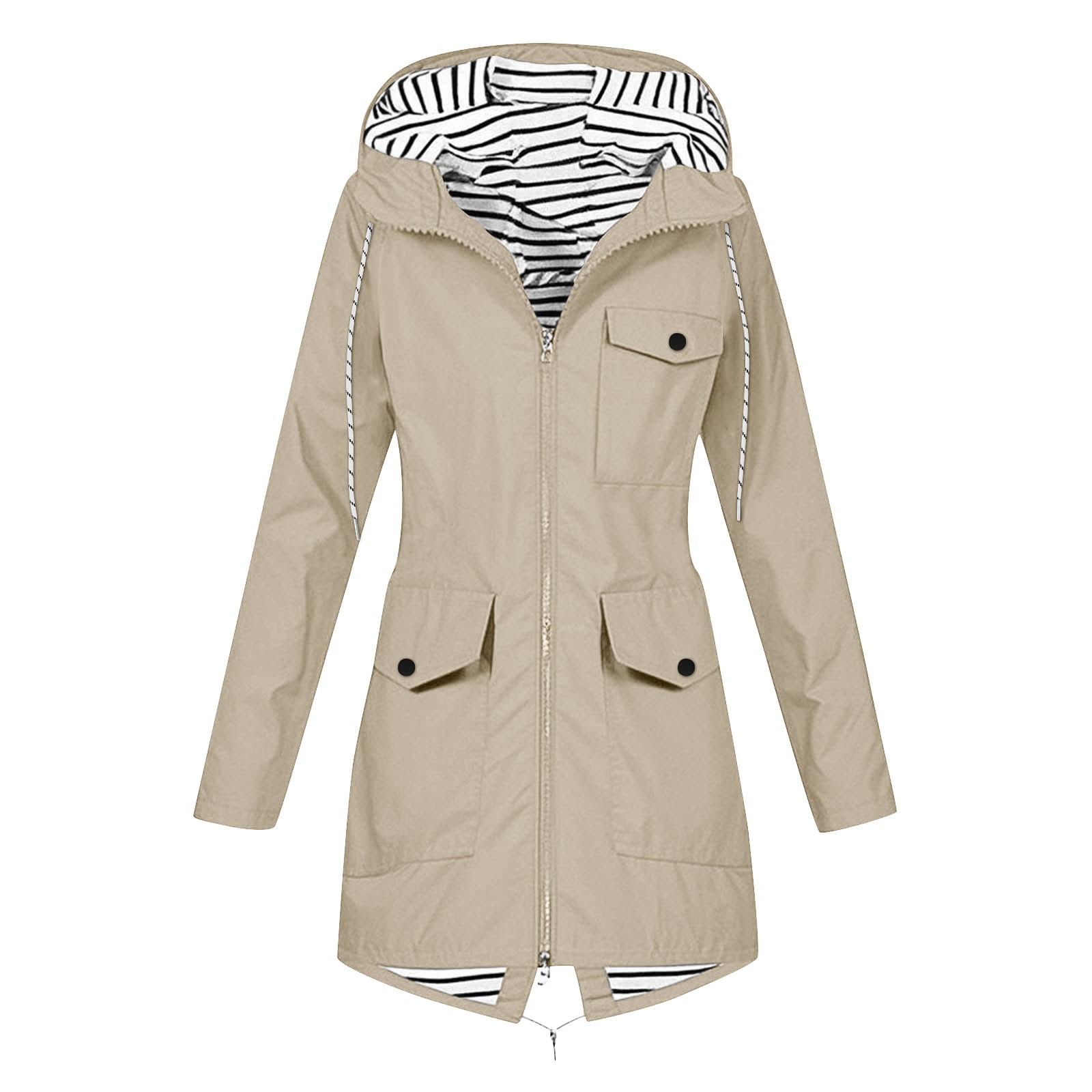 Damesjack met capuchon en rits - Summer Rain Clothing recensie en prijs