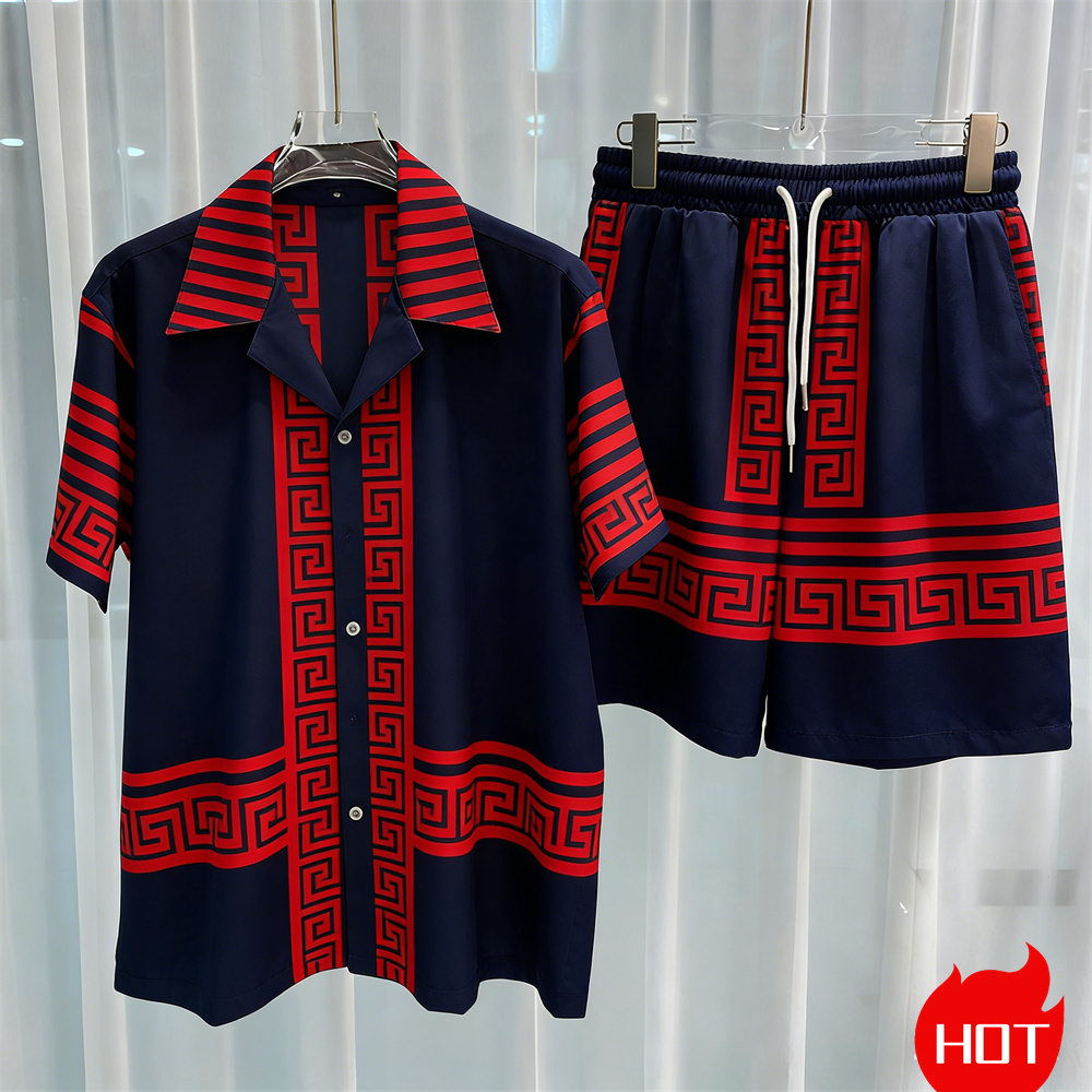 Digitaal geprinte heren set mo - Summer Clothing Men Fashion recensie en prijs