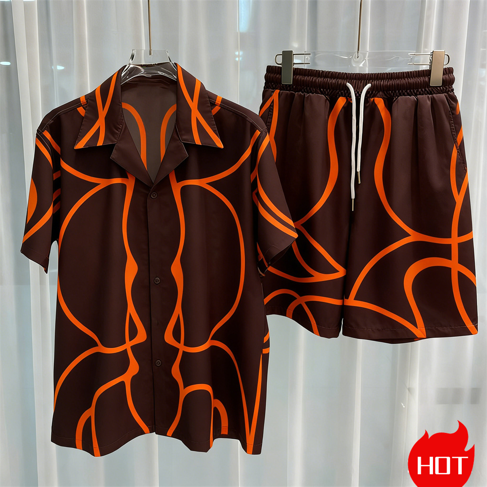 Digitaal geprinte heren set mo - Summer Clothing Men Fashion recensie en prijs