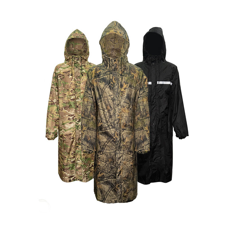 Camouflage Lange Regenjas Voor - Summer Rain Clothing recensie en prijs