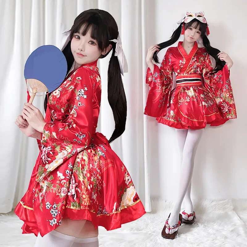 Japanse gemodificeerde kimono- - Summer Japanese Clothing recensie en prijs