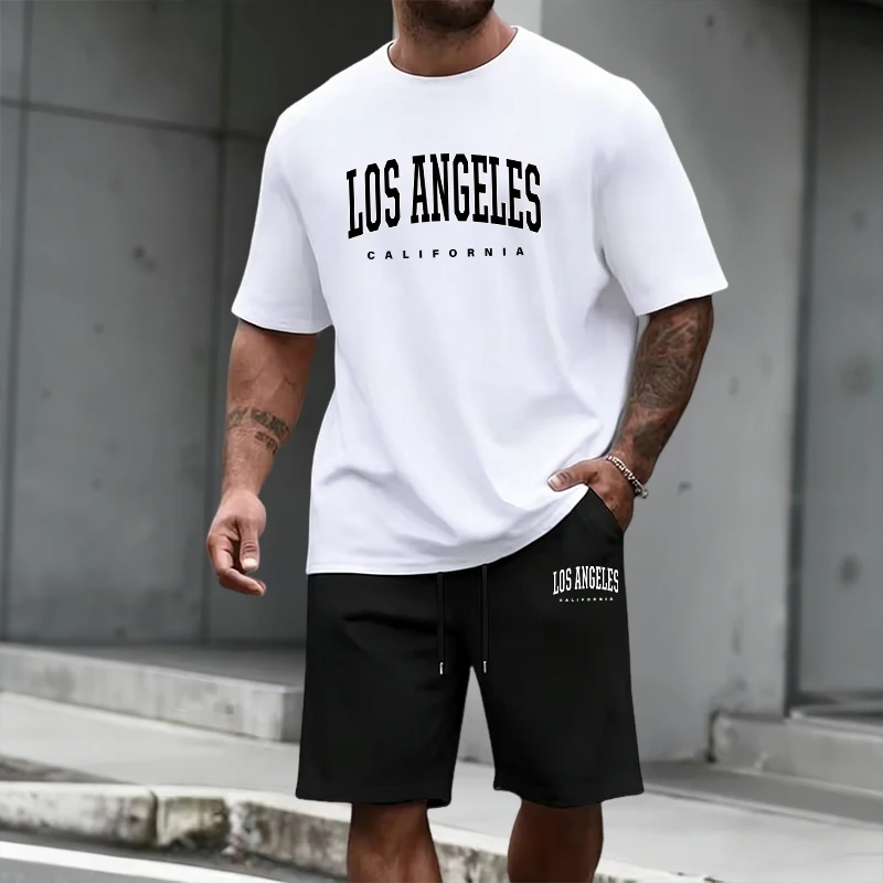 Heren trainingspak met korte m - Summer Clothing Men Fashion recensie en prijs