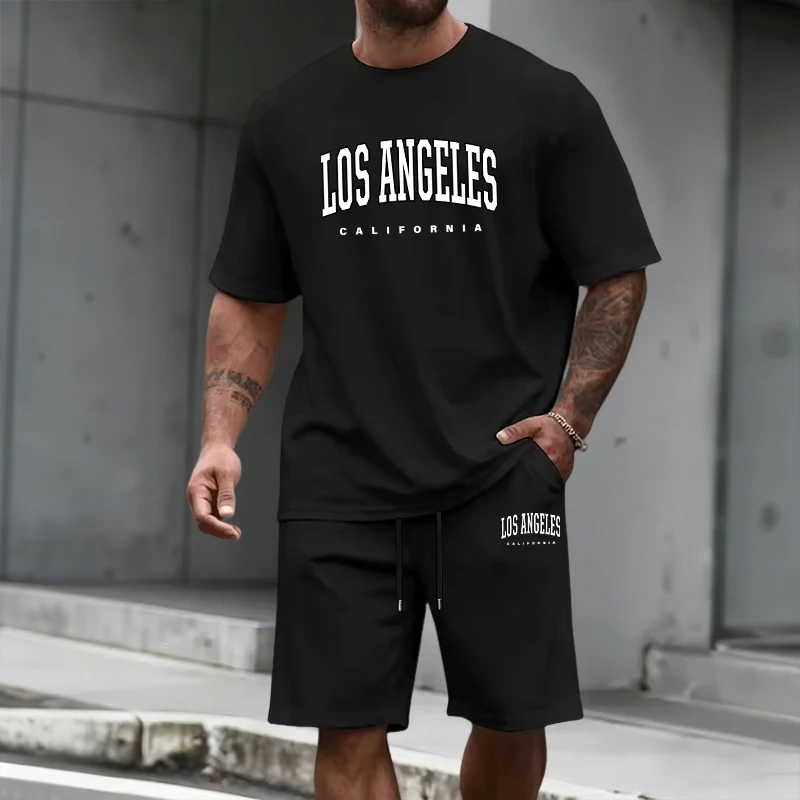Heren trainingspak met korte m - Summer Clothing Men Fashion recensie en prijs