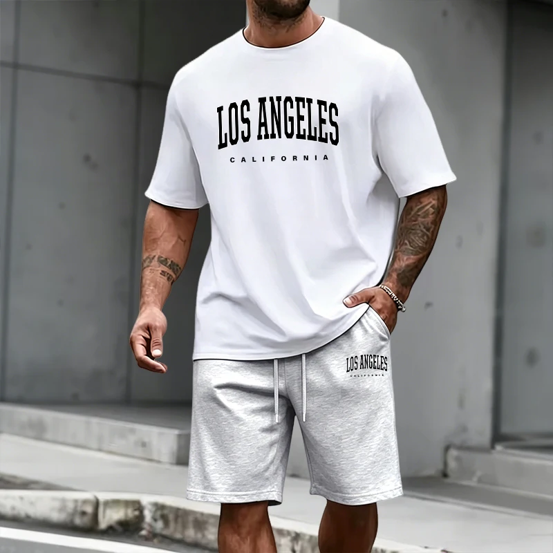 Heren trainingspak met korte m - Summer Clothing Men Fashion recensie en prijs