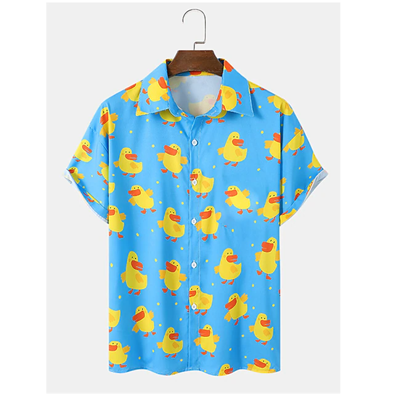 Nieuwe Eend 3d Print Shirts He - Summer Duck Clothing recensie en prijs