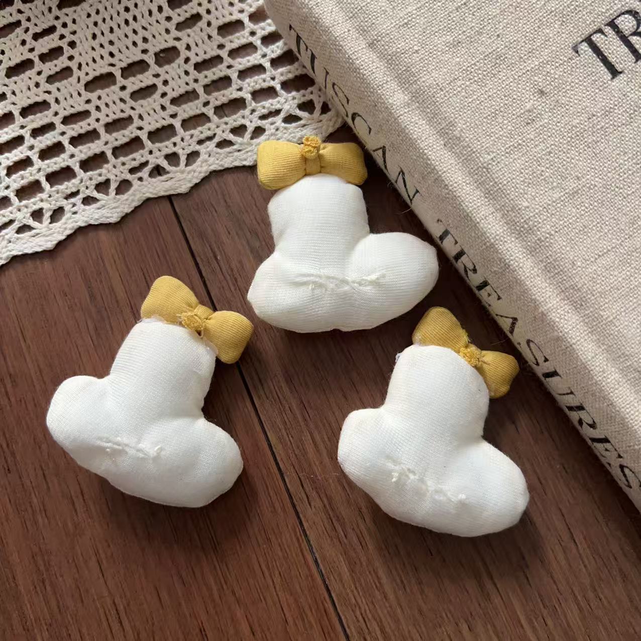 Schattige gevulde stoffen klei - Summer Duck Clothing recensie en prijs