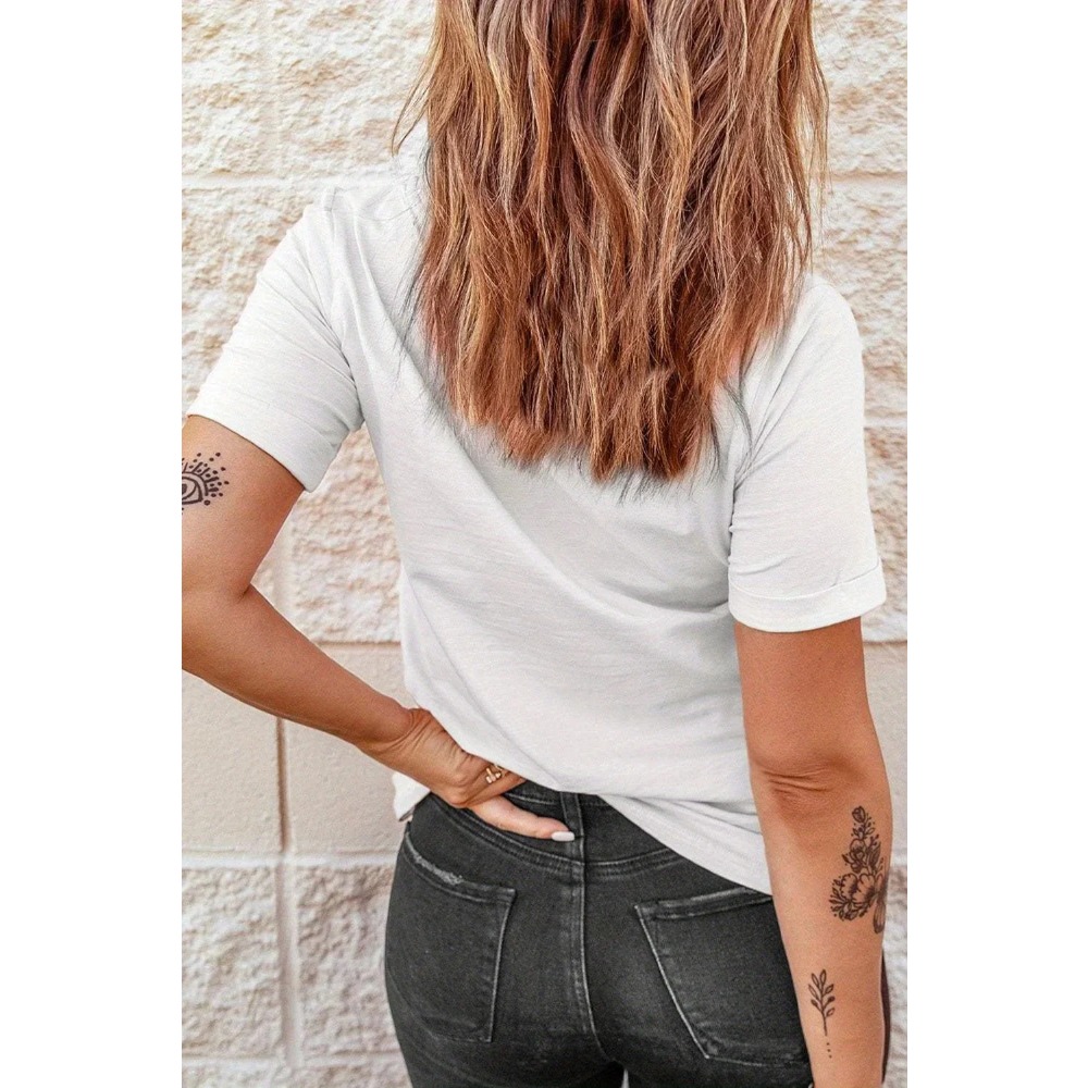 Dames casual zomer T-shirt met - Summer Clothing Aesthetic recensie en prijs