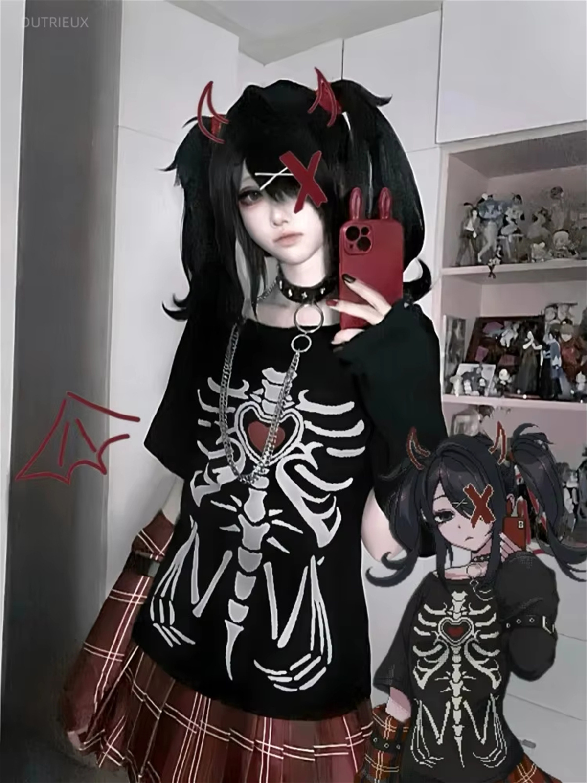 Regen T-shirt Anime Ame Cospla - Summer Rain Clothing recensie en prijs