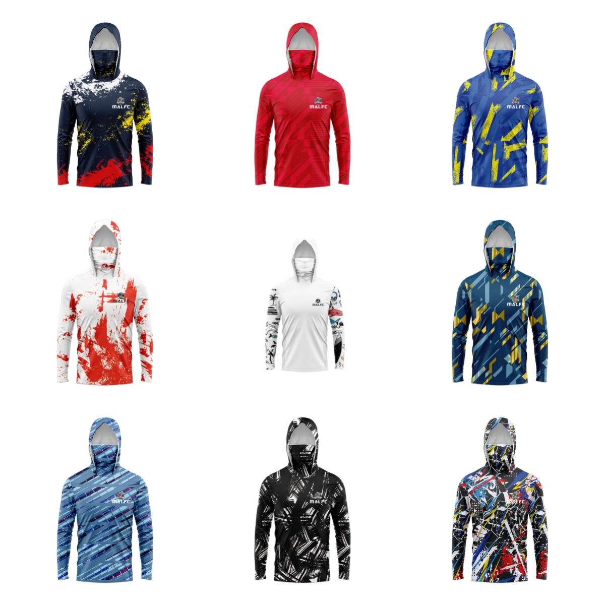 MALFC Heren Hood Fishing Shirt - Rash Guard Long Sleeve recensie en prijs