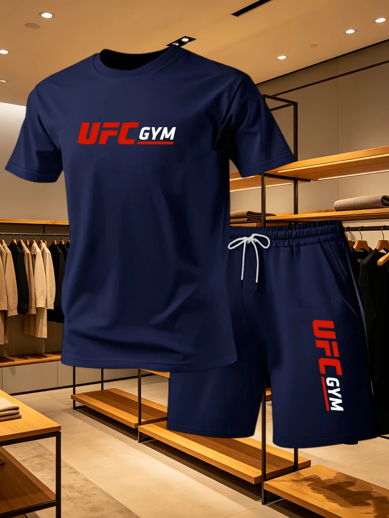 Herensportkleding T-shirt Shor - Summer Clothing Men Fashion recensie en prijs