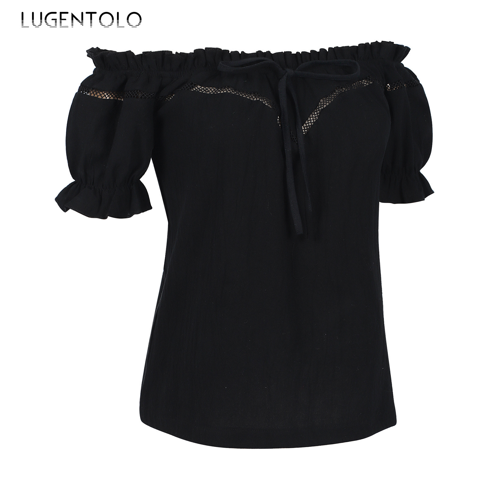 Vrouwen Retro Shirt Donkere Re - Summer Renaissance Clothing recensie en prijs