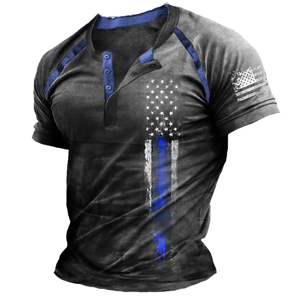 Grappige 3D Amerikaanse vlag p - Summer Clothing Men Fashion recensie en prijs