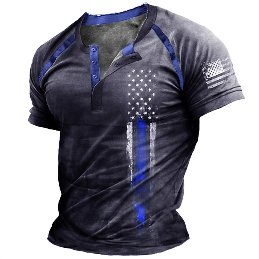 Grappige 3D Amerikaanse vlag p - Summer Clothing Men Fashion recensie en prijs