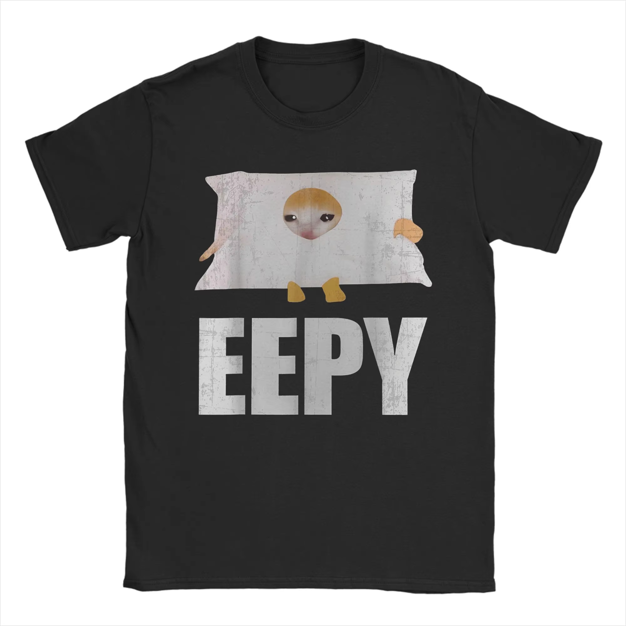 2026 Mannen T-shirt Eepy Cat S - Summer Clothing Gif recensie en prijs