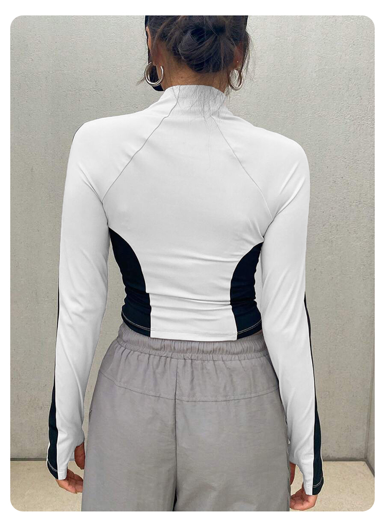 Yogakleding Jas met opstaande  - Summer Clothing Tops recensie en prijs