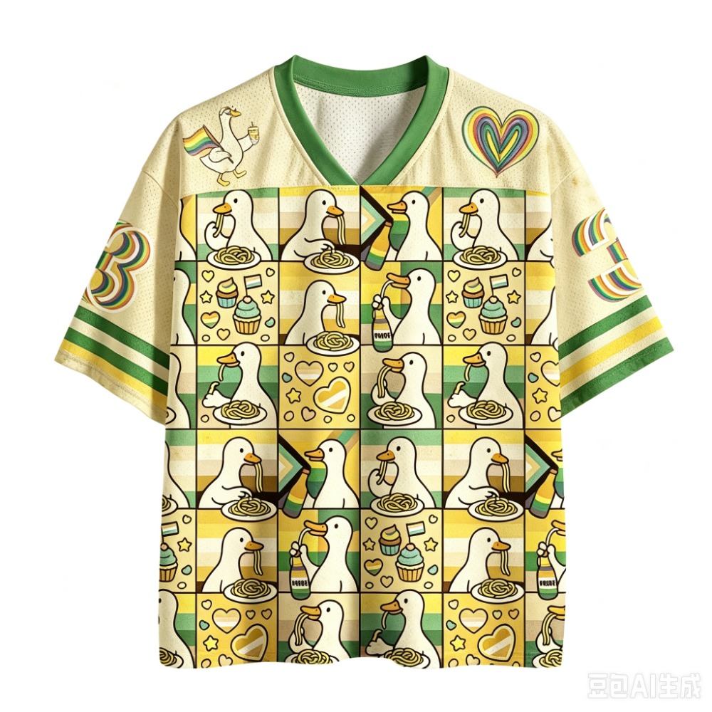Fun Duck 3D-geprint heren T-sh - Summer Duck Clothing recensie en prijs