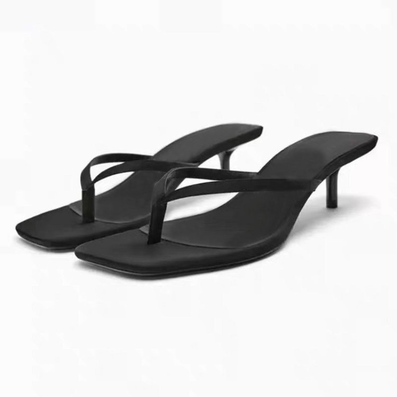 Vierkante Clip Toe Hoge Hak Da - Summer Japanese Clothing recensie en prijs