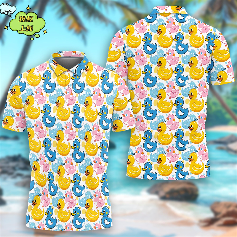 Cute Yellow Duck 3D Printing P - Summer Duck Clothing recensie en prijs