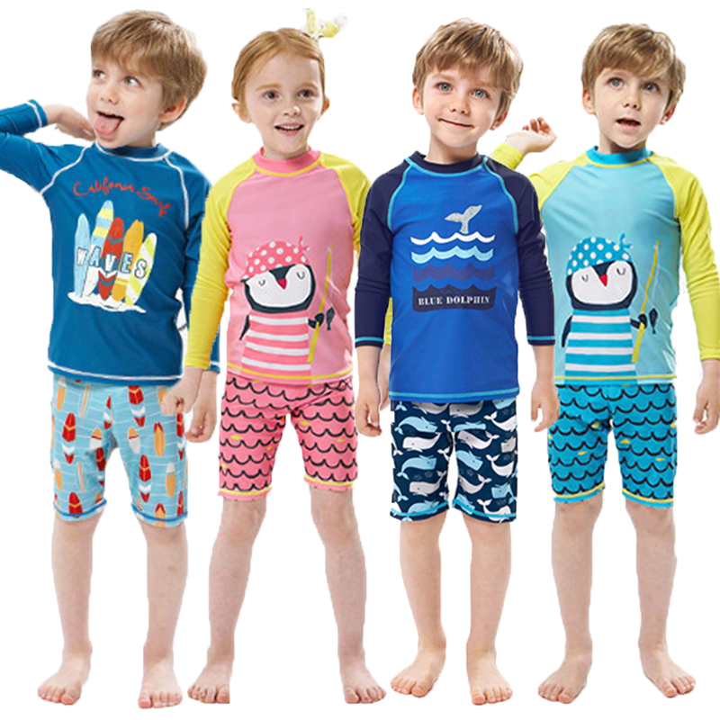 Kinderen Vis Dolfijn Print Bad - Rash Guard Long Sleeve recensie en prijs