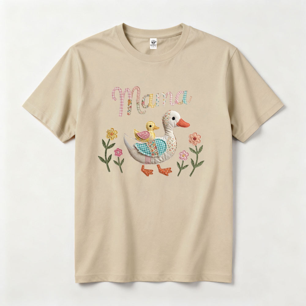 Vrouwen Zomer Mama Duck Patchw - Summer Duck Clothing recensie en prijs