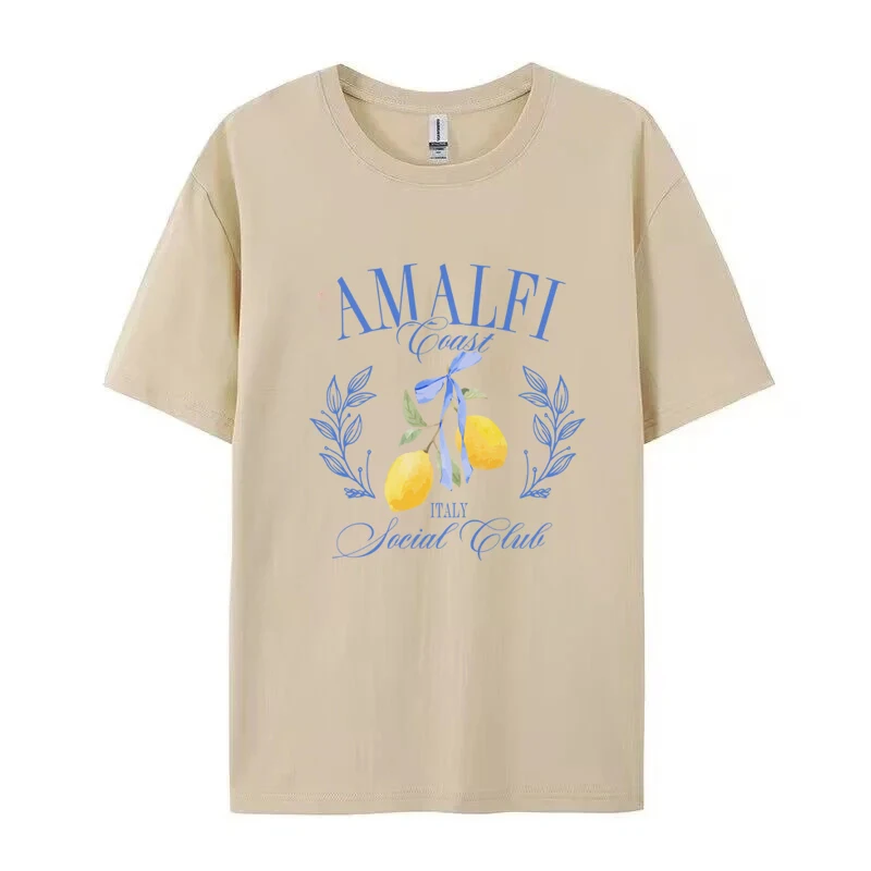 T-shirt met citroenprint, kort - Summer Clothing Aesthetic recensie en prijs