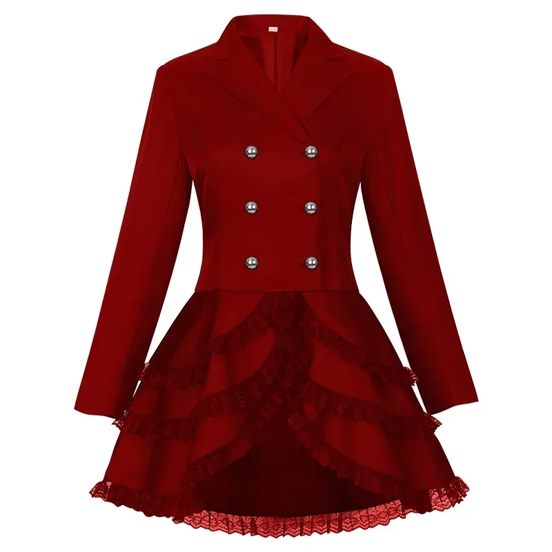 Dames gotische jurk kant prest - Summer Renaissance Clothing recensie en prijs