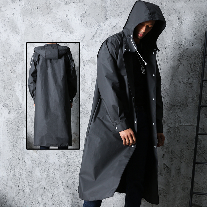 Zwarte mode volwassen waterdic - Summer Rain Clothing recensie en prijs