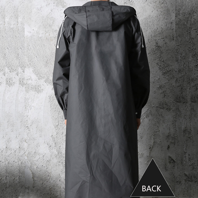 Zwarte mode volwassen waterdic - Summer Rain Clothing recensie en prijs