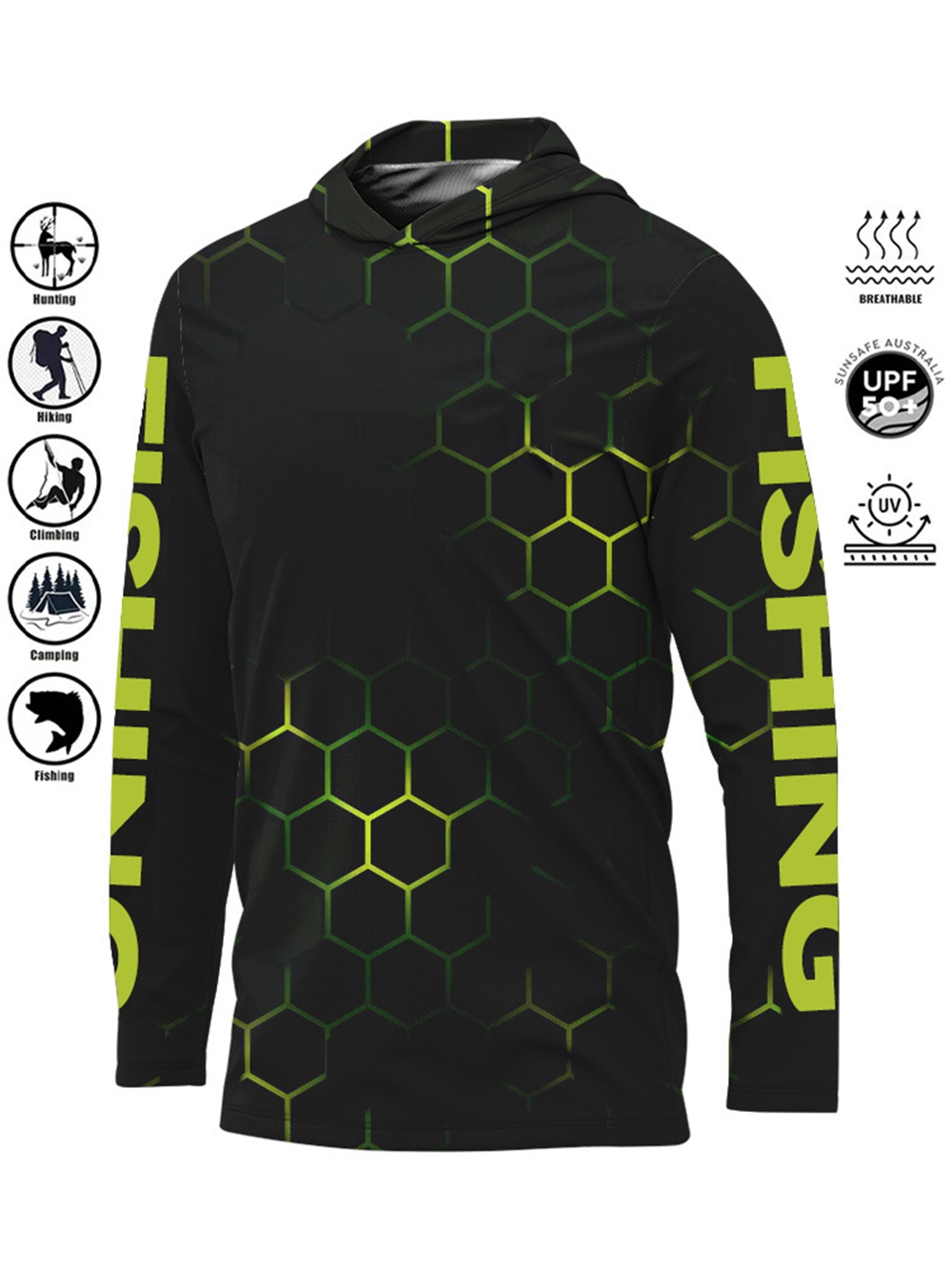 MALFC Hood Visserijshirt Visui - Rash Guard Long Sleeve recensie en prijs