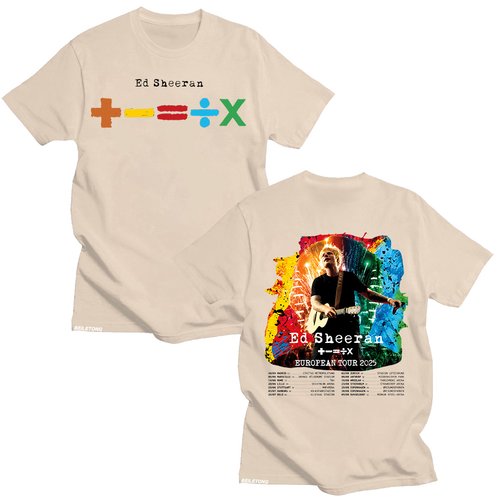 Ed Sheeran Europese Tour 2026  - Summer Clothing Gif recensie en prijs